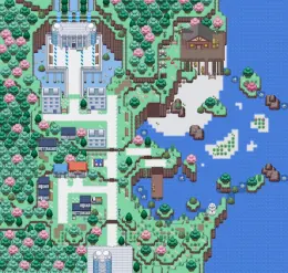 Akuwa Town in Pokemon Rejuvenation