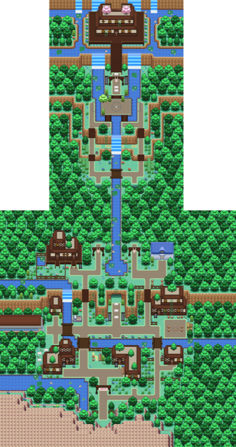 Sheridan Village in Pokemon Rejuvenation