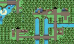 Terajuma Jungle, the island-arc area in Pokemon Rejuvenation