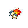Cyndaquil official sprite
